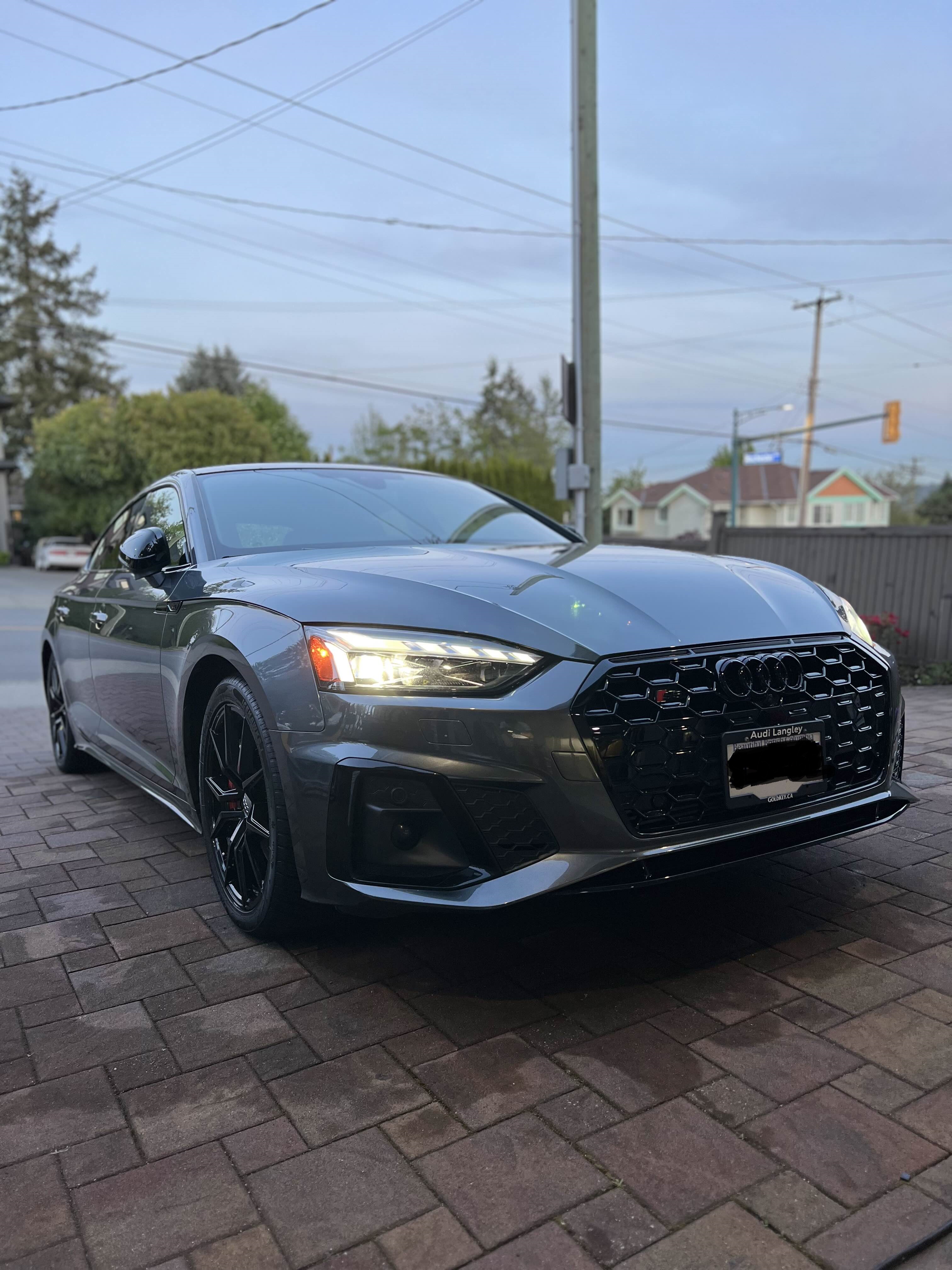 Audi S5 after detailing